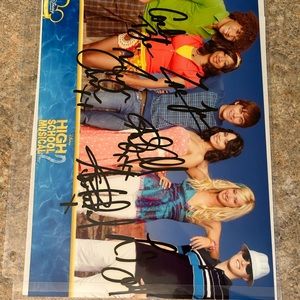 High School Musical Cast Autographs